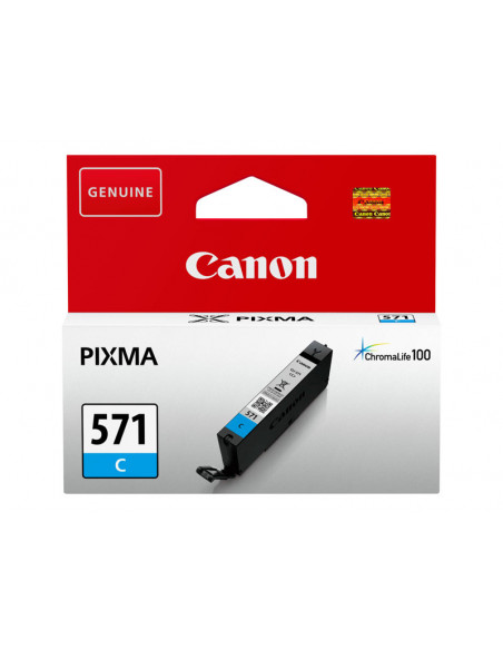 CARTUCHO CANON CLI-571 CYAN PIXMA MG5751 MG5752 MG5753 MG6851