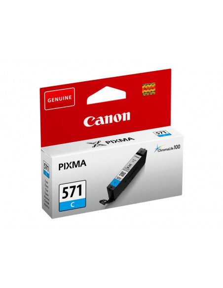 CARTUCHO CANON CLI-571 CYAN PIXMA MG5751 MG5752 MG5753 MG6851