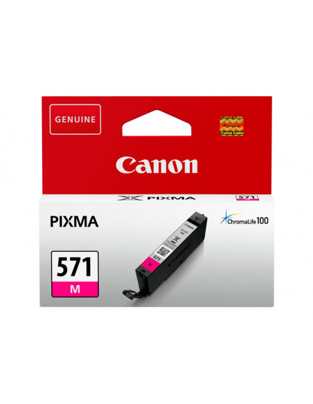 CARTUCHO CANON CLI-571 MAGENTA PIXMA MG5751 MG5752 MG5753 MG6851