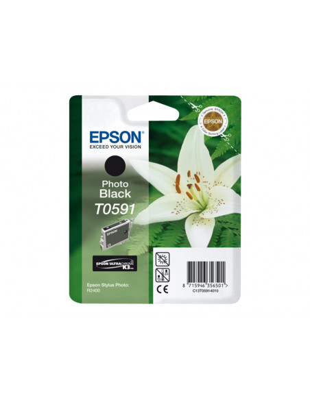 CARTUCHO EPSON T0591 PHOTO BLACK STYLUS PHOTO R2400