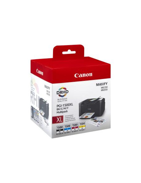 CARTUCHO CANON PGI-1500XL MULTIPACK MB2050 MB2150 MB2155 MB2350 MB2750