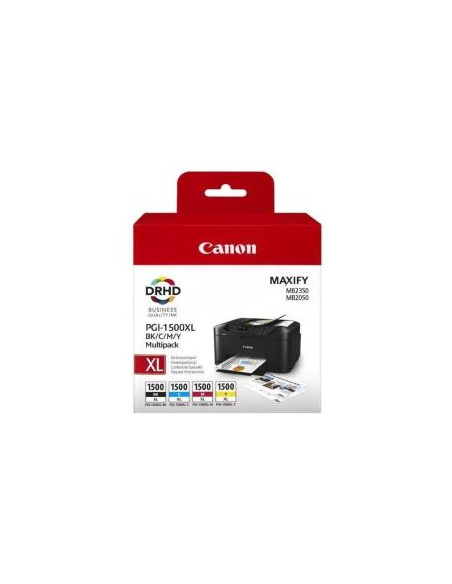 CARTUCHO CANON PGI-1500XL MULTIPACK MB2050 MB2150 MB2155 MB2350 MB2750