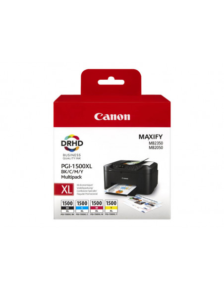 CARTUCHO CANON PGI-1500XL MULTIPACK MB2050 MB2150 MB2155 MB2350 MB2750