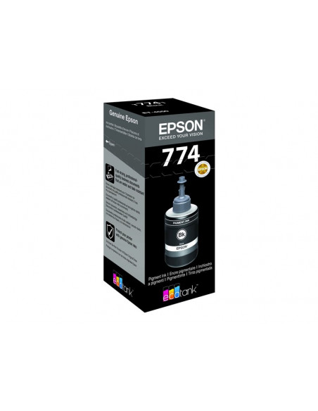 BOTE DE TINTA EPSON T7741 BLACK 140ML EPSON L1455 L605 L655