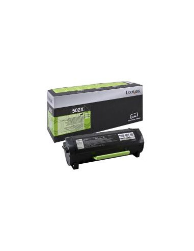 TONER LEXMARK 502X BLACK GRAN...
