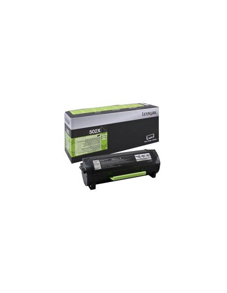 TONER LEXMARK 502X BLACK GRAN CAPACIDAD MS410 MS510 MS610 10000 PAG