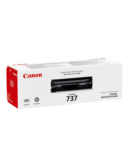 TONER CANON 737 BLACK I-SENSYS LBP151 MF216 MF217 2100 PAG
