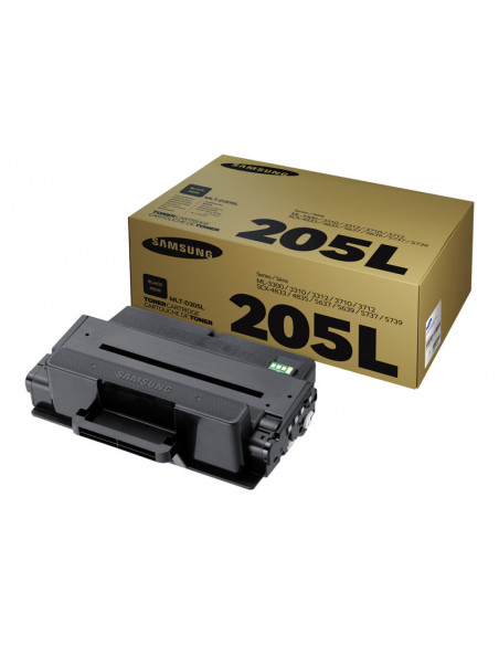 TONER HP SAMSUNG 205L MLT-D205L BLACK ML- 3370 ML-3312 ML-3710 ML-3712 5000 PAG