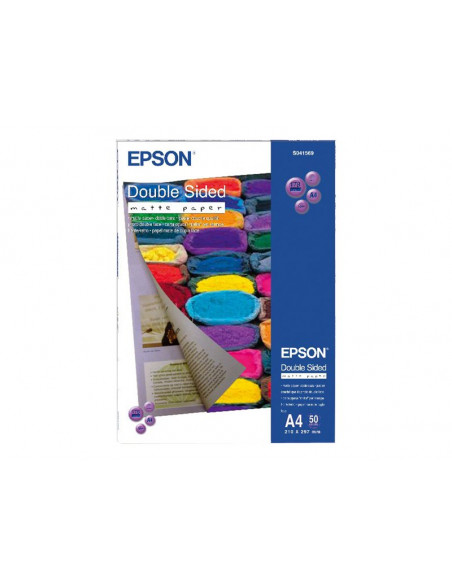 PAPEL EPSON A4 MATE 50H DOBLE CARA