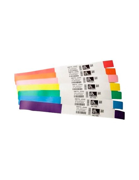 CARTUCHO ZEBRA BRAZALETE HC100 Z-BAND KIT 6 WHITE