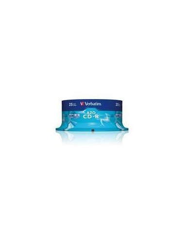 CD-R VERBATIM 700MB 48X LATA 25U