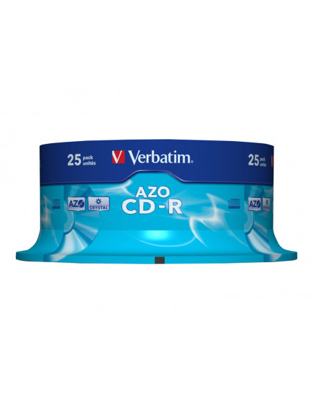 CD-R VERBATIM 700MB 48X LATA 25U