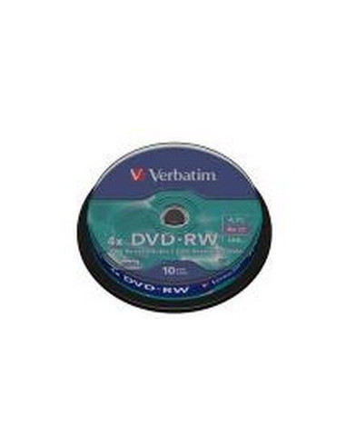 DVD-RW VERBATIM 4.7GB 4X LATA 10U