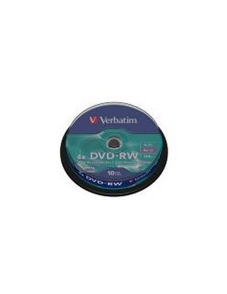 DVD-RW VERBATIM 4.7GB 4X LATA 10U