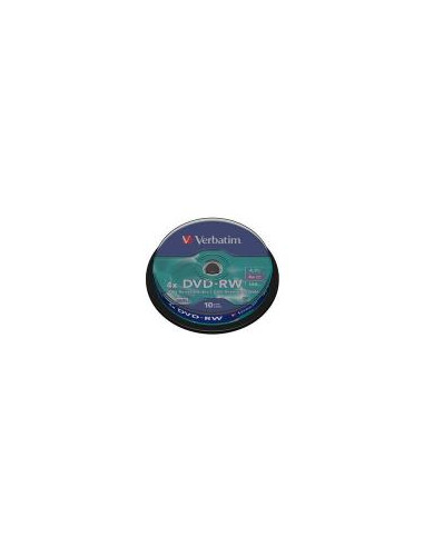 DVD-RW VERBATIM 4.7GB 4X LATA 10U