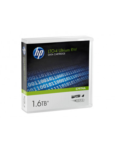 CINTA LTO HP 800GB/1.6TB ULTRIUM 4