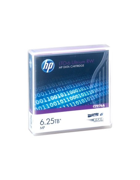 CINTA LTO HP 2.5TB/6.25TB ULTRIUM 6