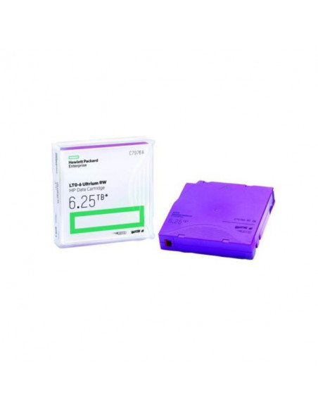 CINTA LTO HP 2.5TB/6.25TB ULTRIUM 6
