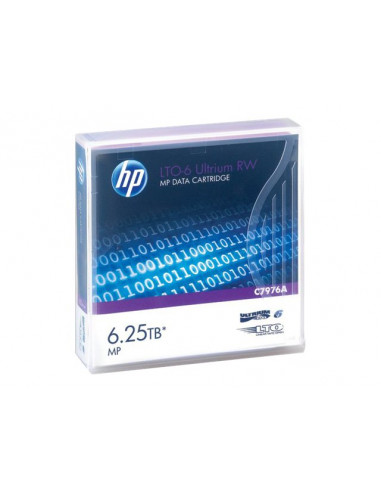 CINTA LTO HP 2.5TB/6.25TB ULTRIUM 6