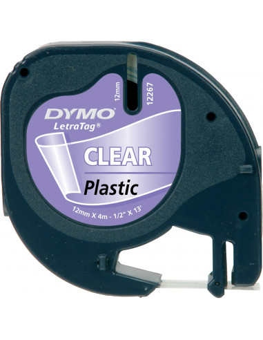 ROLLO DYMO LETRATAG 12MMX4M...