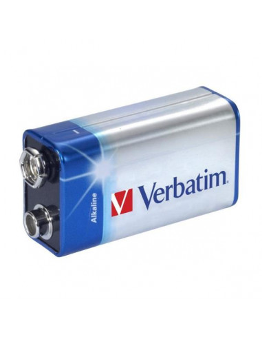 PILA ALCALINA VERBATIM 9V 6LR61 