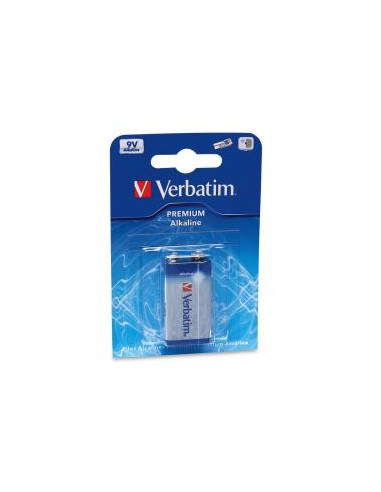 PILA ALCALINA VERBATIM 9V 6LR61 