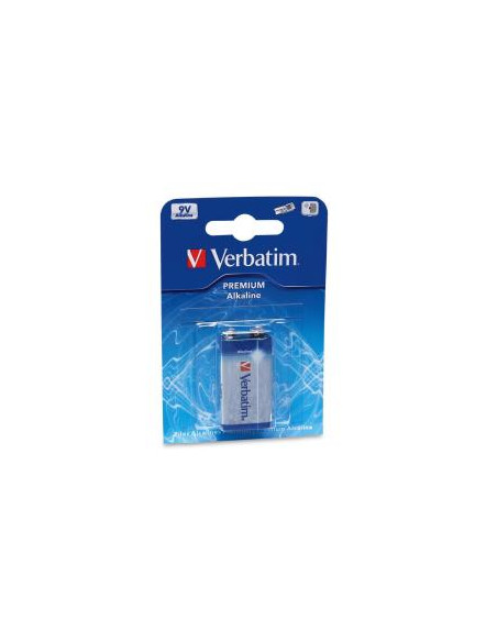 PILA ALCALINA VERBATIM 9V 6LR61 