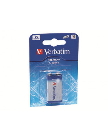 PILA ALCALINA VERBATIM 9V 6LR61 