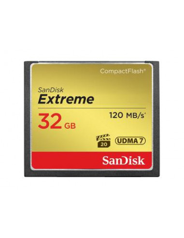 MEMORIA COMPACT FLASH 32GB SANDISK...