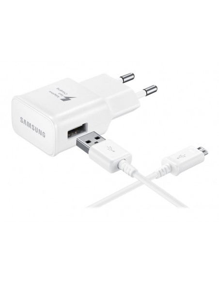 CARGADOR USB SAMSUNG 5V 2A WHITE PARA CASA