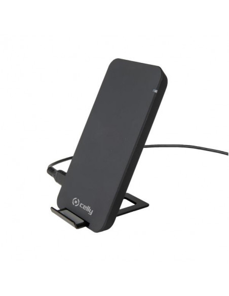 CARGADOR INALAMBRICO CELLY TURBO CHARGE BLACK