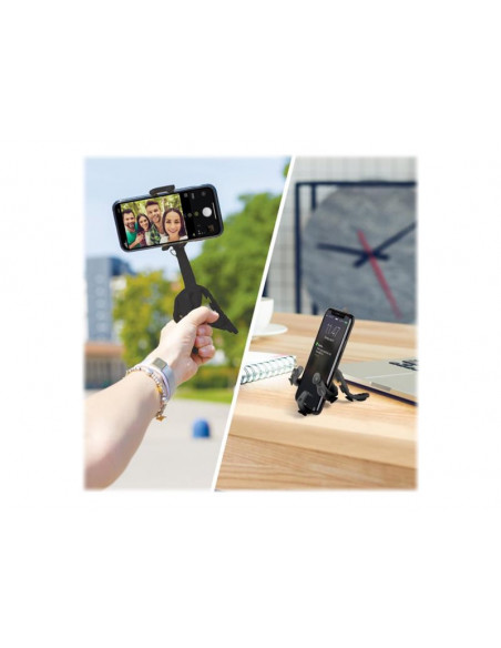 SOPORTE SELFIE CELLY FLEXIBLE SQUIDDY BLACK