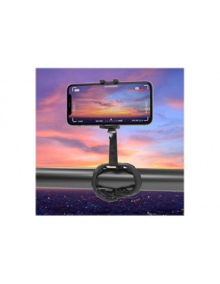 SOPORTE SELFIE CELLY FLEXIBLE SQUIDDY BLACK