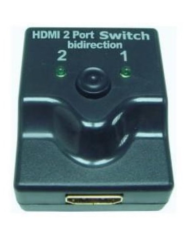 CONMUTADOR DATA SWITCH KABLEX HDMI BIDIRECCIONAL 2 PUERTOS