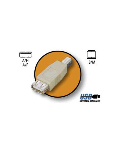 ADAPTADOR KABLEX USB HEMBRA / USB B...
