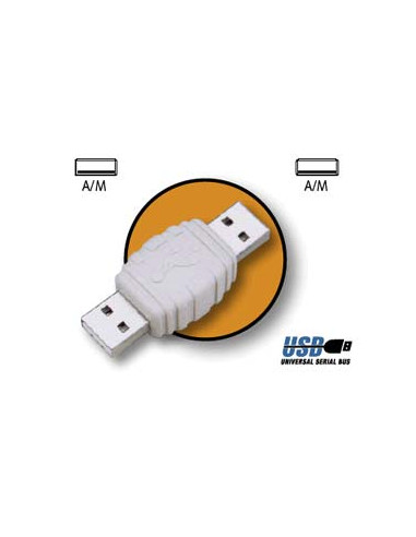 ADAPTADOR KABLEX USB MACHO / USB MACHO