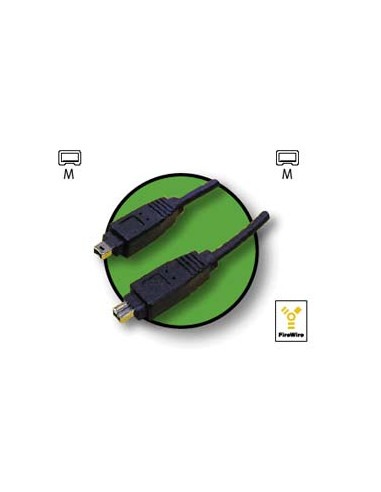 CABLE KABLEX FIREWIRE 4P MACHO /...