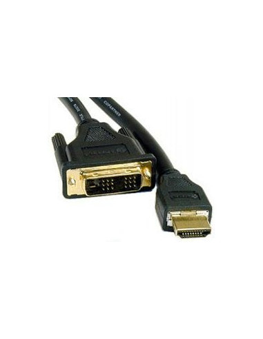 CABLE KABLEX HDMI 19 MACHO / DVI 18+1 MACHO 2M