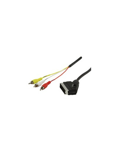 CABLE KABLEX 3X RCA MACHO /...