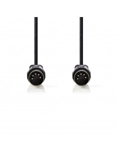 CABLE KABLEX DIN 5P MACHO /...
