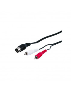 CABLE KABLEX DIN 5P MACHO /...