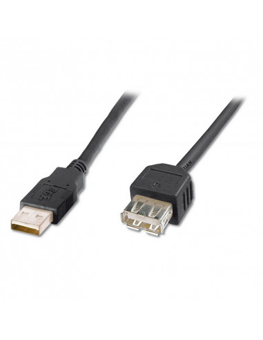 CABLE KABLEX USB 2.0 A MACHO / A HEMBRA 1M CON FERRITAS