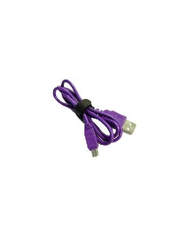 CABLE KABLEX USB 2.0 A MACHO / MINI USB B MACHO 0.75M PURPLE