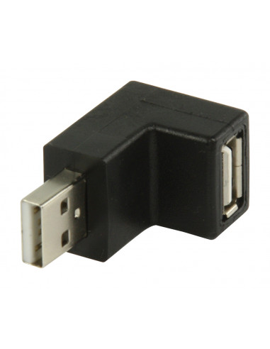 ADAPTADOR KABLEX USB MACHO / USB HEMBRA ANGULO 270º