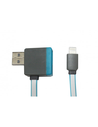 CABLE KABLEX USB 2.0 A MACHO / MICRO USB B MACHO 1M MULTICONECTOR BLACK