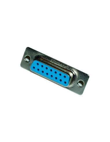 CONECTOR KABLEX DB15 HEMBRA + CARCASA...