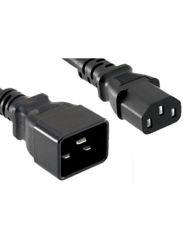 CABLE KABLEX ALIMENTACION C13 / ALIMENTACION C20 0.2M