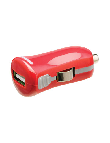 CARGADOR USB HT 5V 2.1A RED PARA COCHE