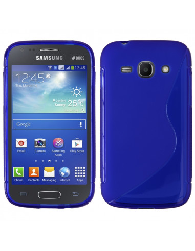 FUNDA MOVIL BACK COVER HT S-CASE SOLID BLUE PARA GALAXY ACE 2 I8160