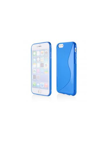 FUNDA MOVIL BACK COVER HT S-CASE SOLID BLUE PARA IPHONE 6/6S PLUS